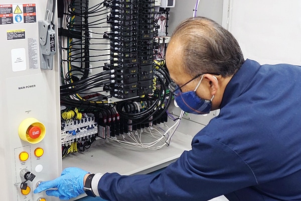 Industrial Control Panel Functional Test Industrial Control Panel Functional Test